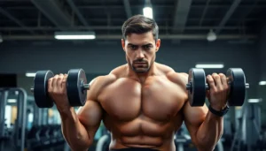chest workout dumbells